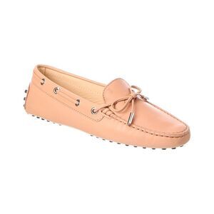 Tod’S Leather Loafer, Beige